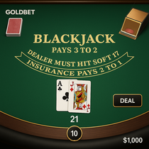 GoldBet - Blackjack - Jeux de table classiques