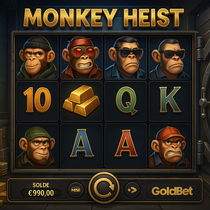 GoldBet - Monkey Heist Slot Game - Pragmatic Play